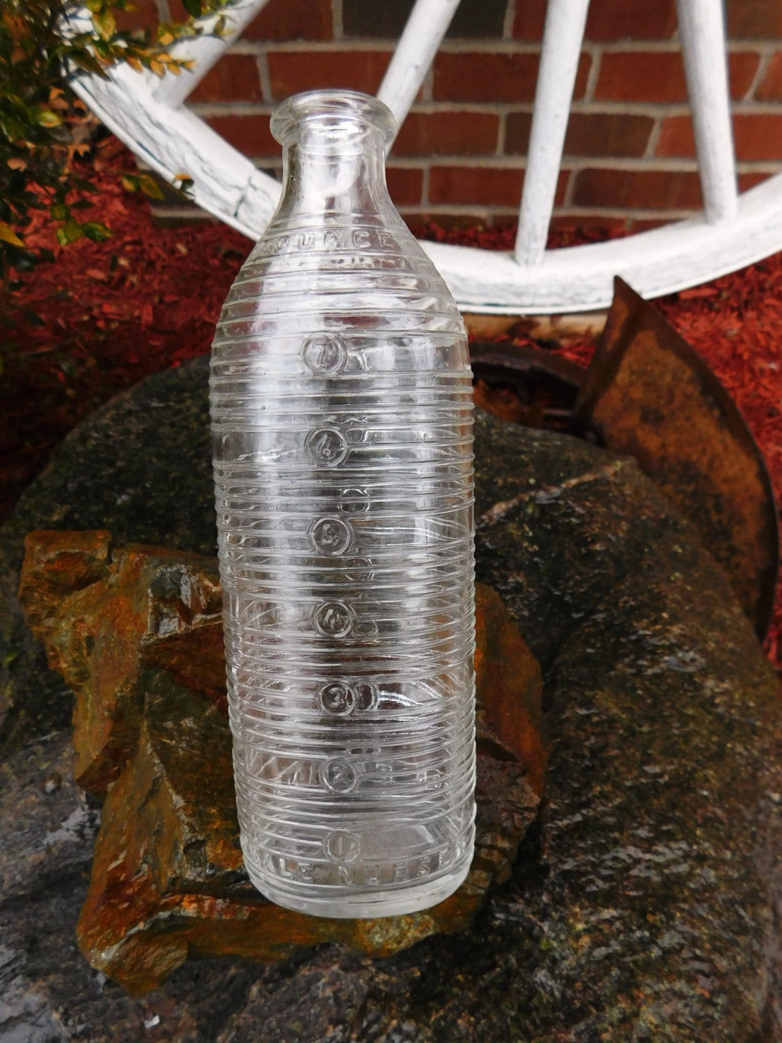 Vintage Phenix Glass Ovale Nurser 8 Unzen Babyflasche - Circa 1940 Von Dustymillerantiques von Etsy - DustyMillerAntiques