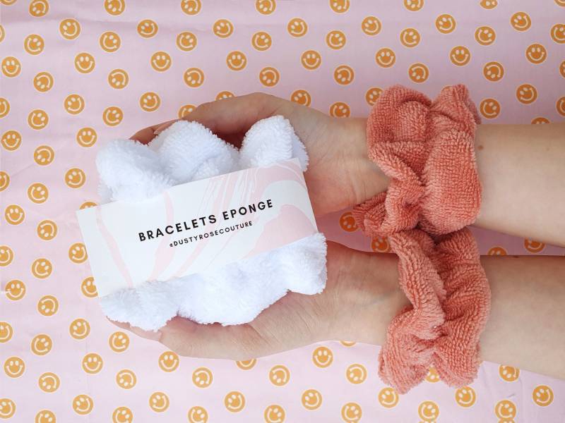 Waschbares Armband - Mikrofaser-Armband Gesichtspflege Saugfähige Armbänder Gesichtsreinigung Spa-Armbänder von Etsy - DustyRoseCouture