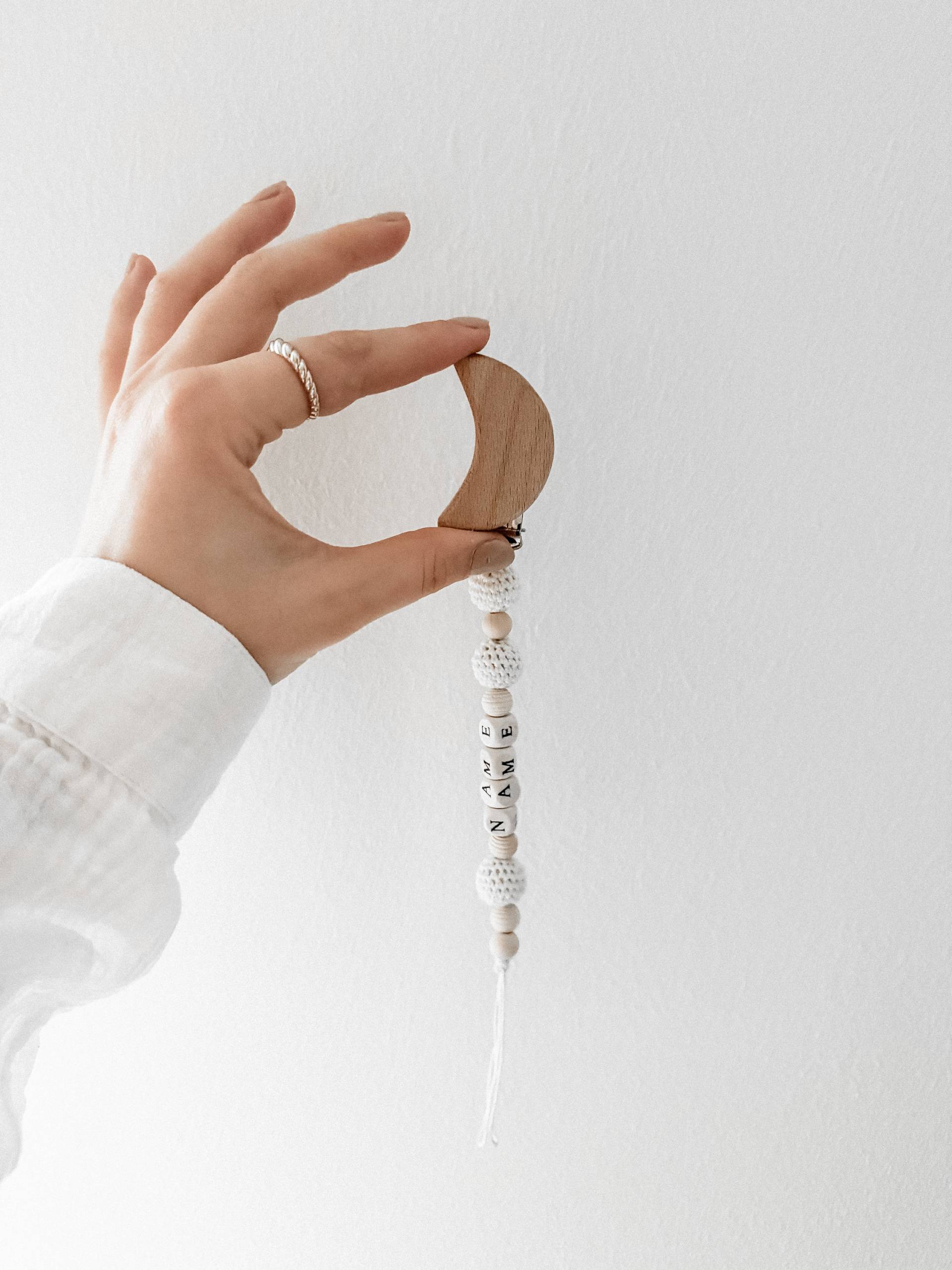 Schnullerkette - Mond Schnullerkette - Mond von Etsy - ELLAKOTAmade