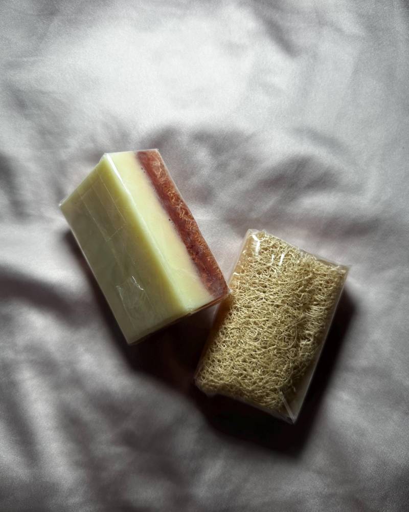 Natürliche Kürbisfaser Seife - Ziegenmich Mit Honig/Natural Pumpkin Fiber Goatmilk With Honey Natürliche Kürbisfaser Seife - Ziegenmich Mit Honig/Natural Pumpkin Fiber Goatmilk With Honey von Etsy - ESbelor