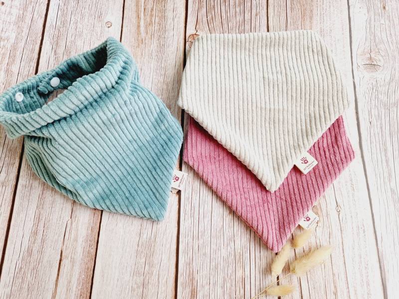 Cord Halstuch Kinder Oder Baby Auch Für Stofftier Hund - Personalisierbar Mit Name von Etsy - ETStoffzauber