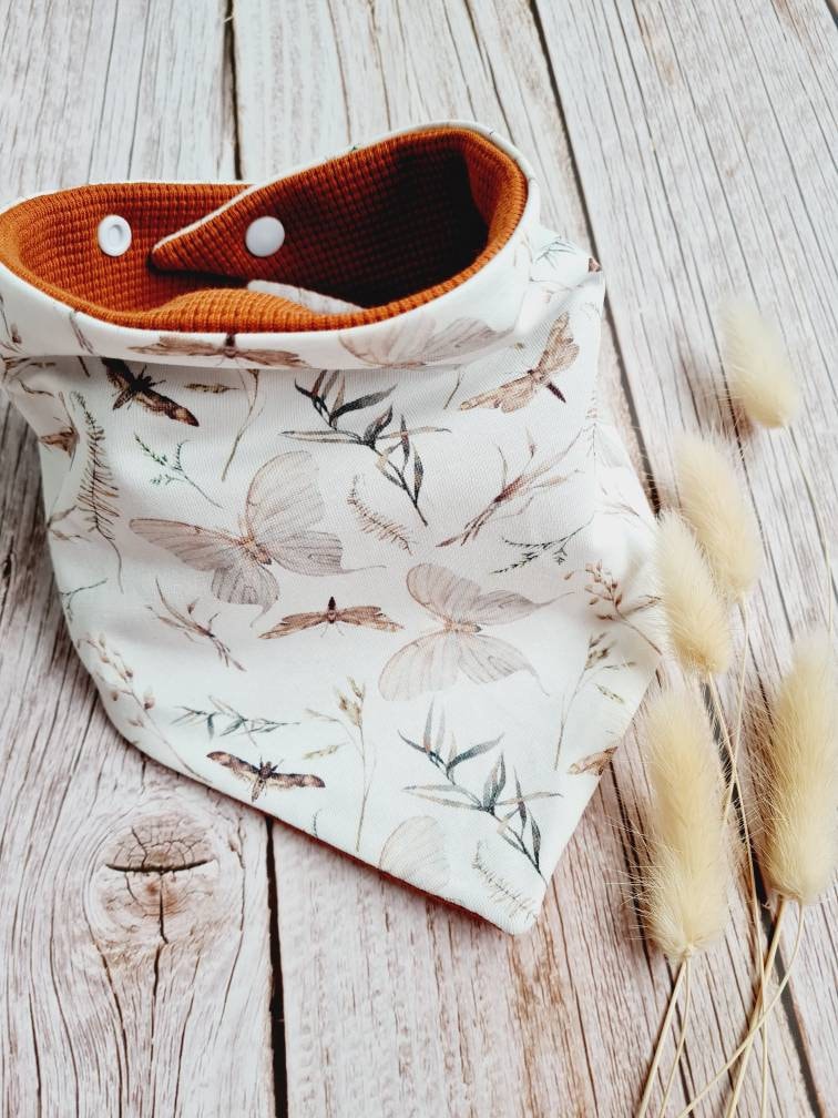 Halstuch Baby Schal Dreieckstuch Boho Libellen Schmetterlinge Kupfer 62 68 74 80 86 92 98 104 110 Handmade Halstuch Baby Schal Dreieckstuch Boho Libellen Schmetterlinge Kupfer 62 68 74 80 86 92 98 104 110 Handmade von Etsy - ETStoffzauber