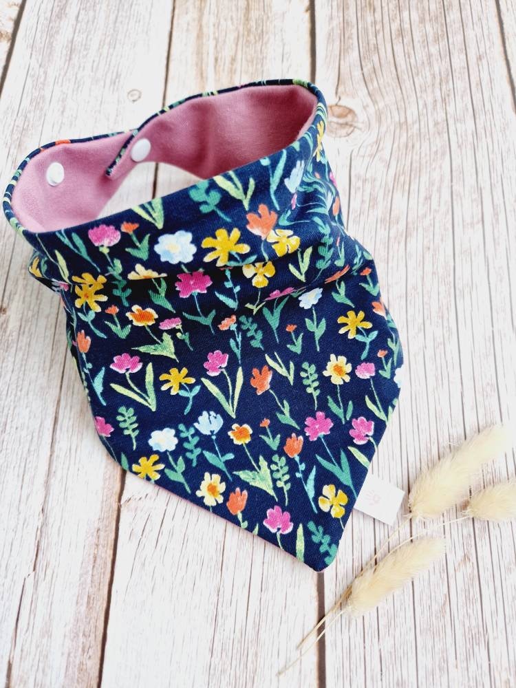 Halstuch Schal Dreieckstuch Dunkelblau Pink Blumen Frühling Baby Mädchen 62 68 74 80 86 92 98 104 110 Handmade Halstuch Schal Dreieckstuch Dunkelblau Pink Blumen Frühling Baby Mädchen 62 68 74 80 86 92 98 104 110 Handmade von Etsy - ETStoffzauber