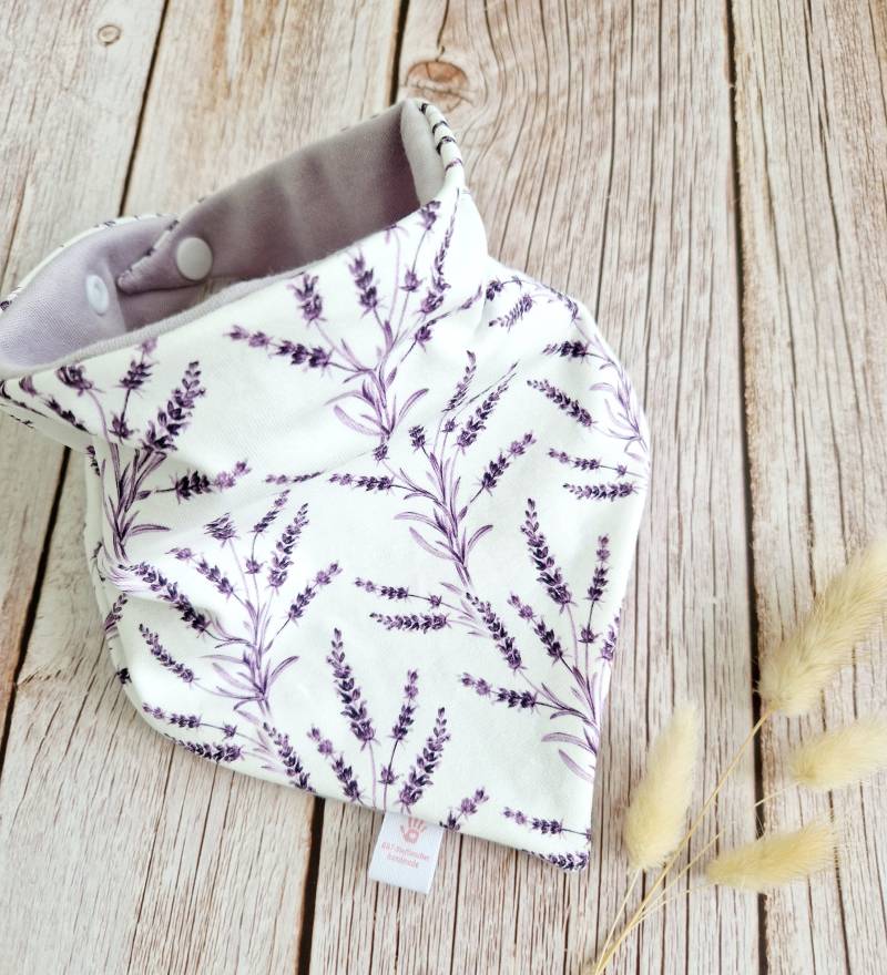 Halstuch Schal Dreieckstuch Flieder Lavendel Blumen Zweige Mädchen Baby 62 68 74 80 86 92 98 104 110 Handmade von Etsy - ETStoffzauber