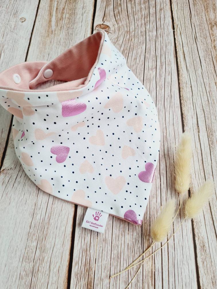 Halstuch Schal Dreieckstuch Mädchen Oder Baby Herzchen Metallic Rosa 62 68 74 80 86 92 98 104 110 Handmade Halstuch Schal Dreieckstuch Mädchen Oder Baby Herzchen Metallic Rosa 62 68 74 80 86 92 98 104 110 Handmade von Etsy - ETStoffzauber
