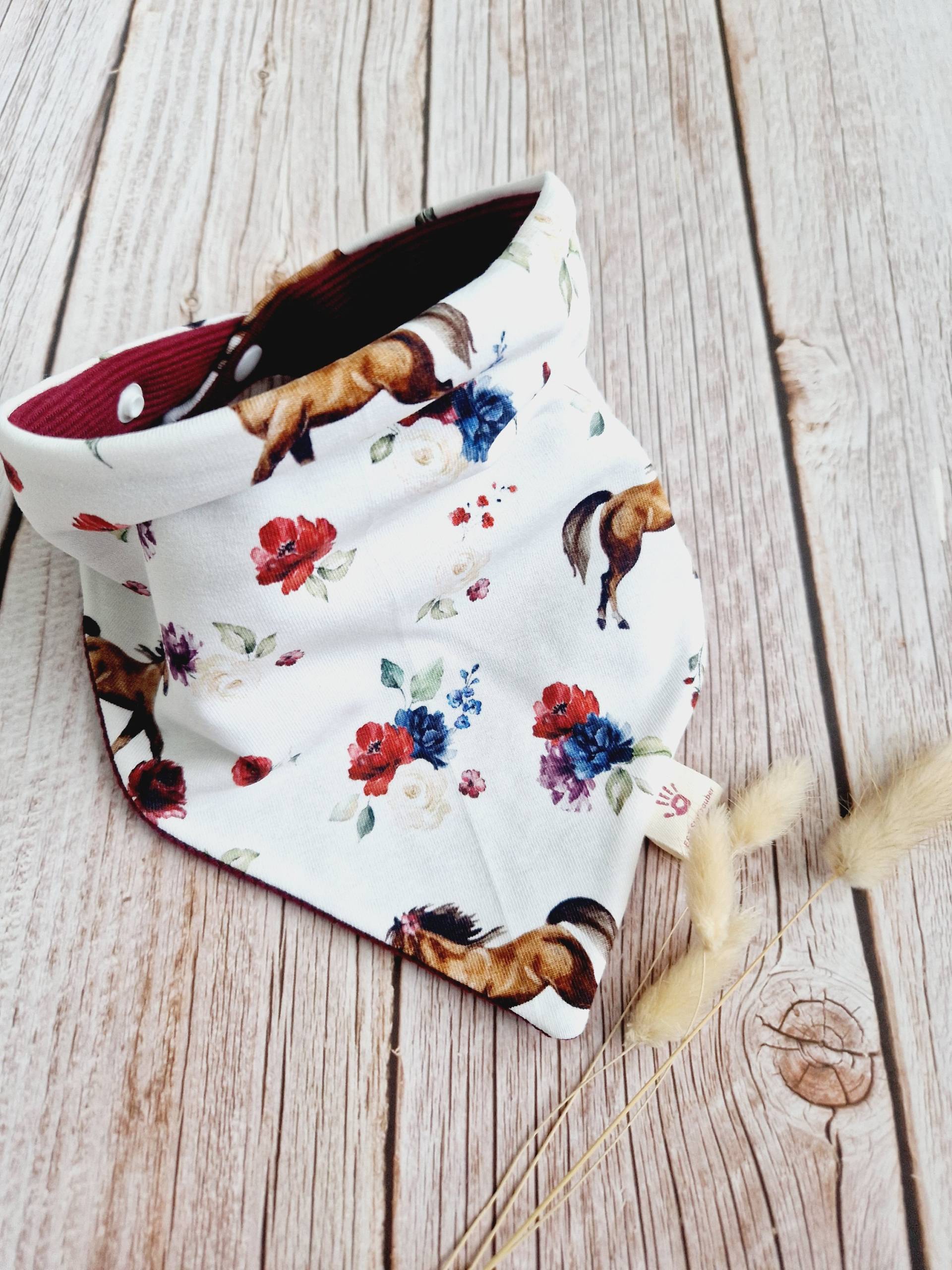 Halstuch Schal Dreieckstuch Pferd Rot Blumen Mädchen Oder Baby 62 68 74 80 86 92 98 104 110 Handmade Halstuch Schal Dreieckstuch Pferd Rot Blumen Mädchen Oder Baby 62 68 74 80 86 92 98 104 110 Handmade von Etsy - ETStoffzauber
