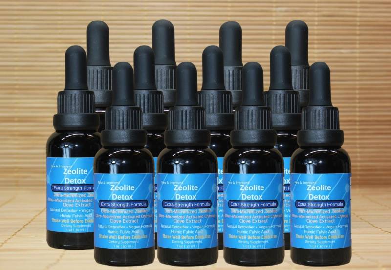 Extra Stärke Flüssiges Zeolith Metal Detox, Braunglasflasche Mit Glastropf, Größe 1 Unze Qty 12, Liquid Detox von Etsy - EarthWellnessShop
