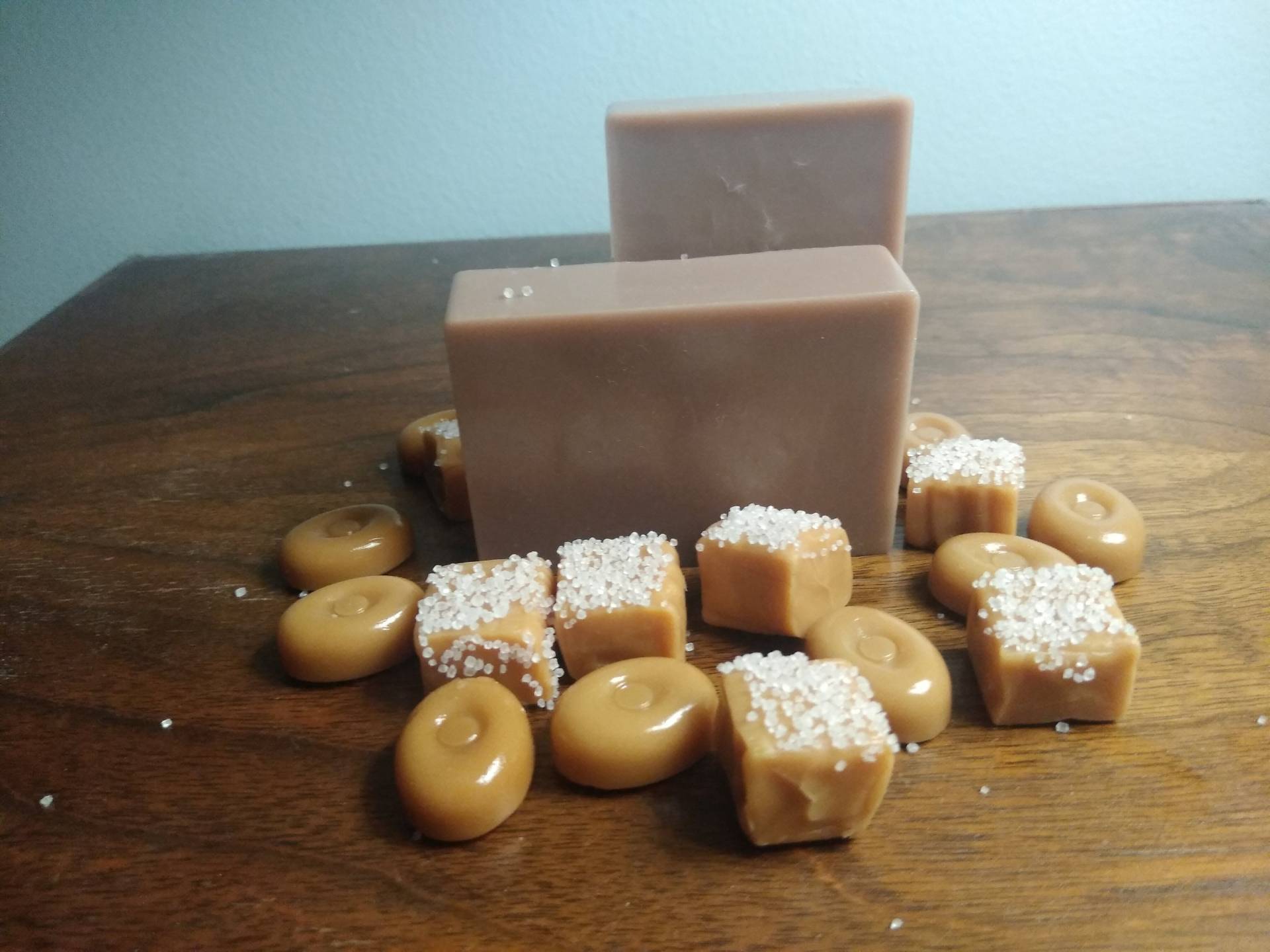 Gesalzene Karamell Butterscotch Seife Gesalzene Karamell Butterscotch Seife von Etsy - EarthtonesoapsCrafts