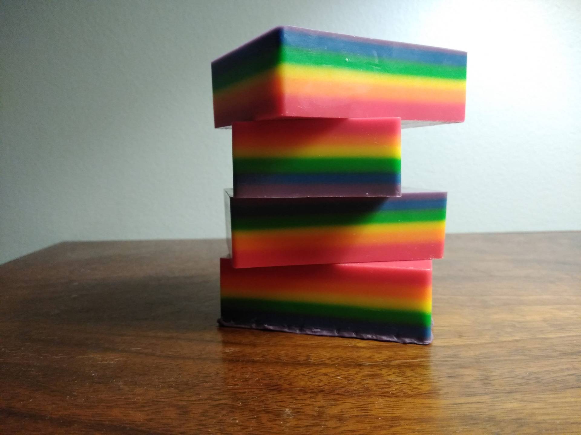 Regenbogen Seife Regenbogen Seife von Etsy - EarthtonesoapsCrafts