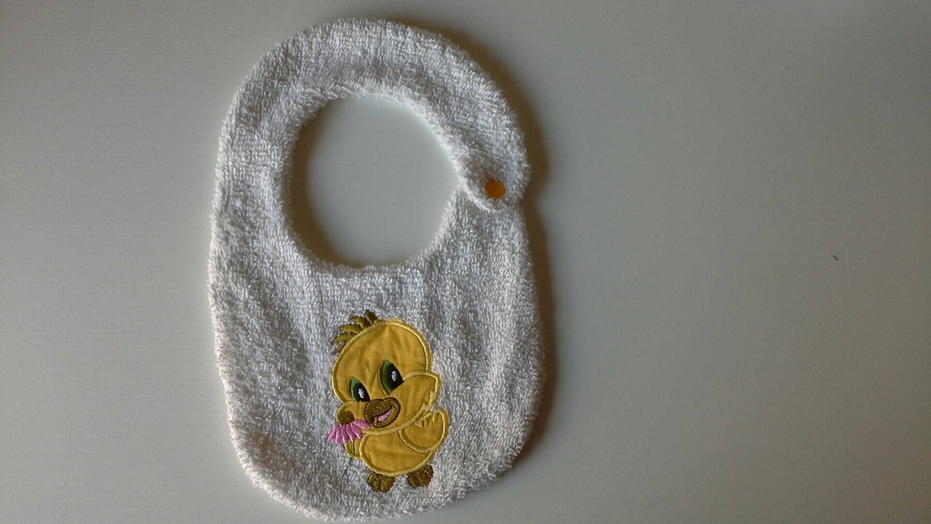 Lätzchen Mit Enten-Applikation Lätzchen Mit Enten-Applikation von Etsy - EasystitchShop