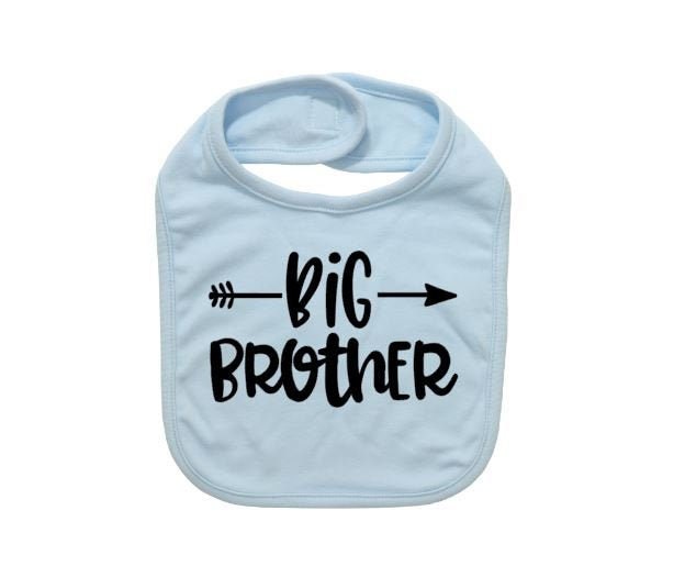 Baby Lätzchen, Big Brother, Ankündigung, Brother Pfeil, Säuglingslätzchen, Säuglingsbekleidung, Bro, Neugeborenen Geschenk, Süßes Trendy von Etsy - EbenezerFire