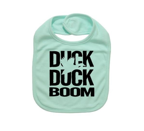 Ente Jagd Baby, Entente Boom, Neugeborenen Lätzchen, Baby Babyparty Geschenk, Wasservögel, Geschenk von Etsy - EbenezerFire