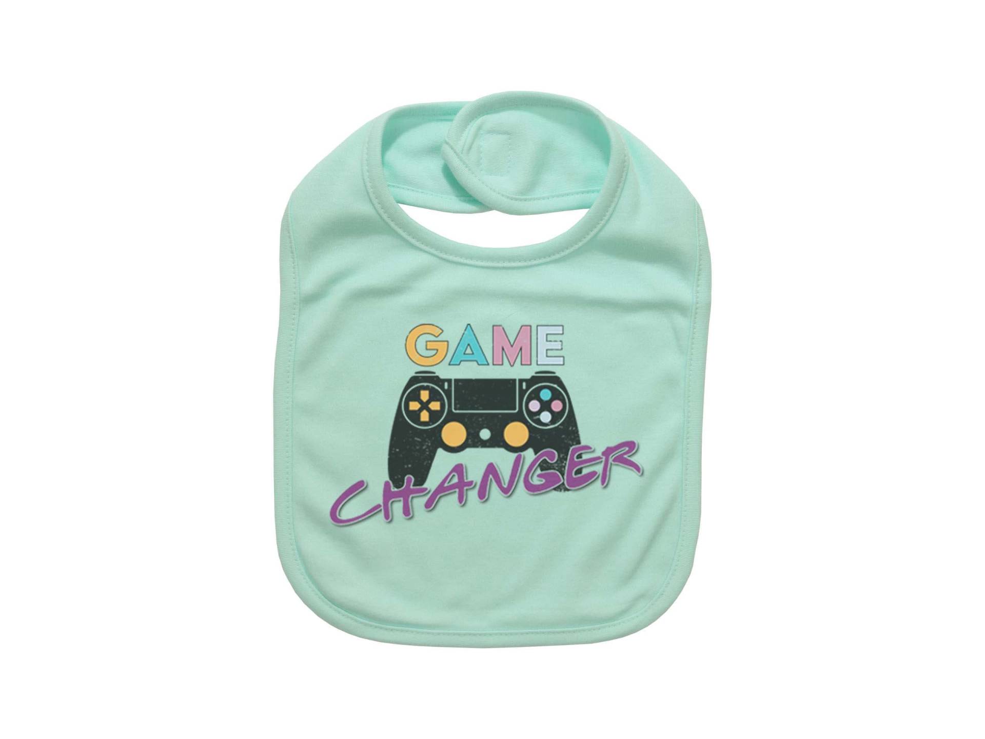 Gaming Lätzchen, Game Changer, Gamer Baby Ankündigung, Bib, Baby, Super Soft, Sublimiertes Design, Zukünftiger Gamer, Controller von Etsy - EbenezerFire