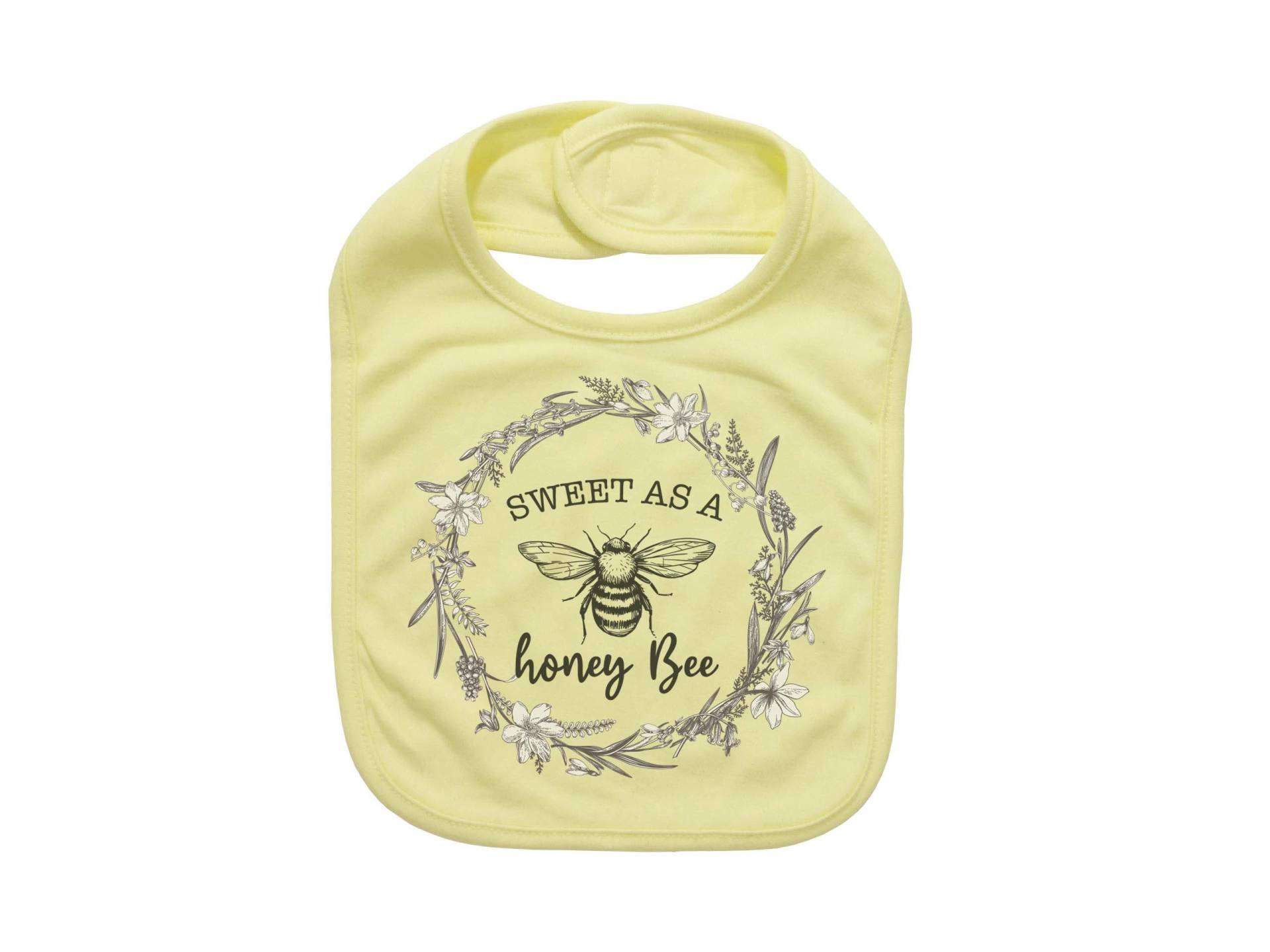 Honig Biene Baby Lätzchen, Süß Wie Eine Honigbiene, Geschenk Für Baby, Super Weich, Sublimiertes Design, Biene-Liebhaber, Baby-Dusche von Etsy - EbenezerFire