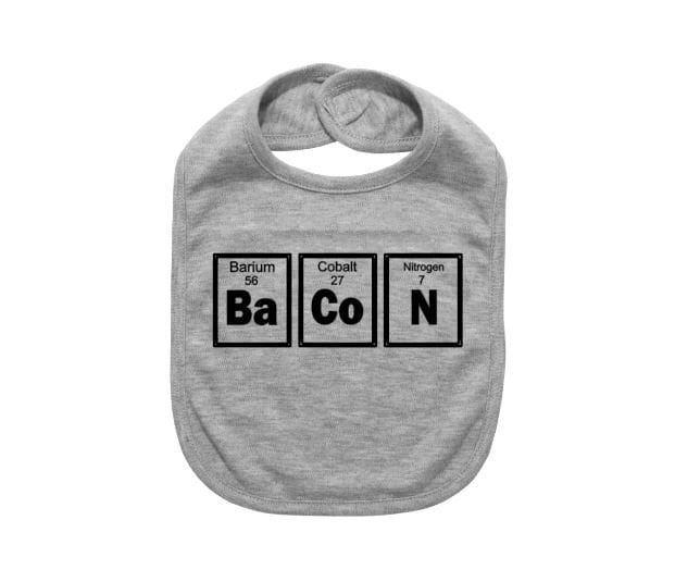 Lustige Baby Lätzchen, Speck, Baby-Dusche-Geschenk, Geschenk Für Baby, Süße Neugeborene Säugling Periodensystem, Wissenschaft Trendige von Etsy - EbenezerFire