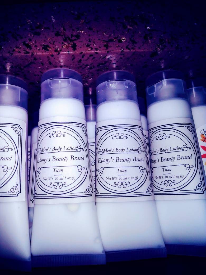 Titan Herren Body Lotion von Etsy - EbonysBeautyBrand