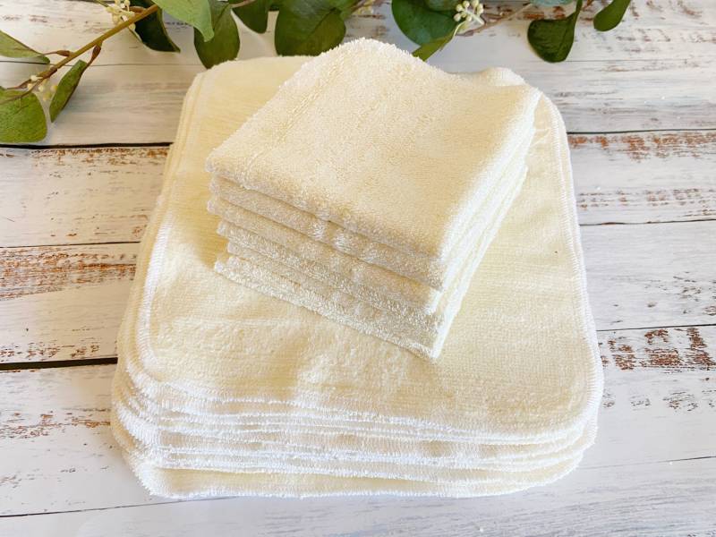 Organic Bambus-Baumwolle Gesichtstücher Baby Waschlappen | 23x23 cm Organic Bambus-Baumwolle Gesichtstücher Baby Waschlappen | 23x23 cm von Etsy - EcoAdorable