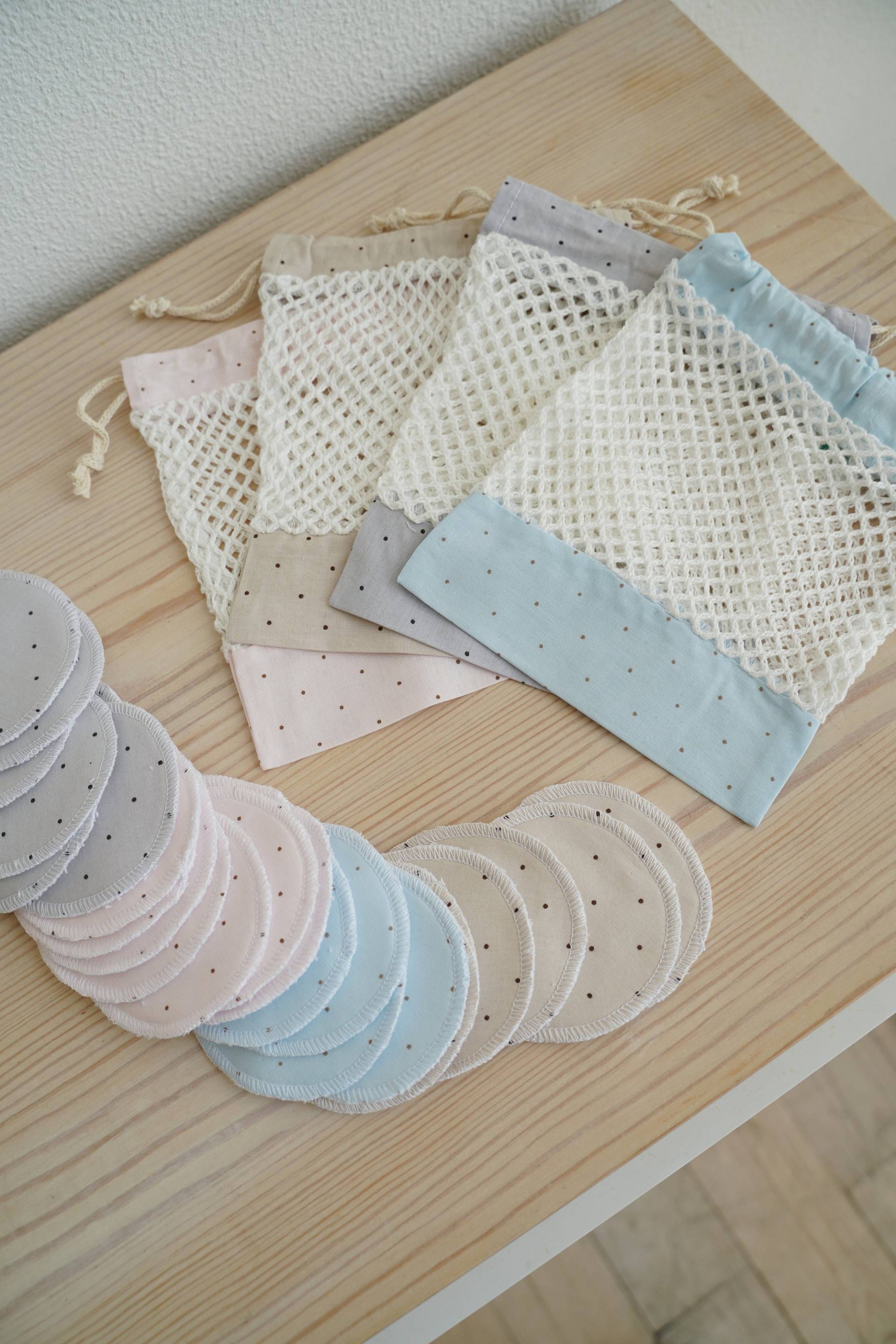 Wiederverwendbare Gesichtspads, Wiederverwendbare Gesichtstücher, Wattepads Für Gesicht, Makeup Entfernung Pads, 6Er Set Mit Wäschebeutel Wiederverwendbare Gesichtspads, Wiederverwendbare Gesichtstücher, Wattepads Für Gesicht, Makeup Entfernung Pads, 6Er Set Mit Wäschebeutel von Etsy - EcoHandicraftSK