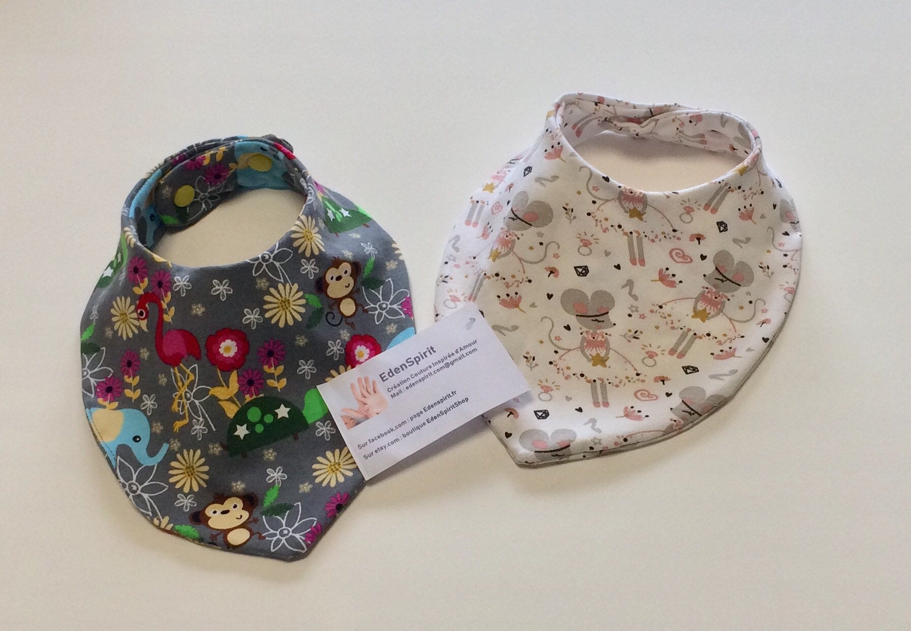 Verstellbares, Skalierbares Jersey-Lätzchen-Bandana von Etsy - EdenSpiritShop