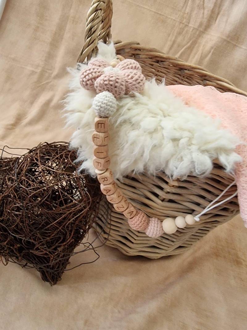 Schnullerkette Handgefertigt Schnullerkette Handgefertigt von Etsy - EfLiya
