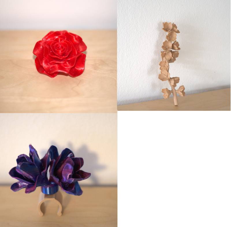 Floraler-Clip | Zubehör Für Gehhilfe, Gehstock, Krücken Gehstock-Design| Dekoration Mobilitätshilfen Rose Kirschblüte Magnolie von Etsy - EigenArt3DPrint