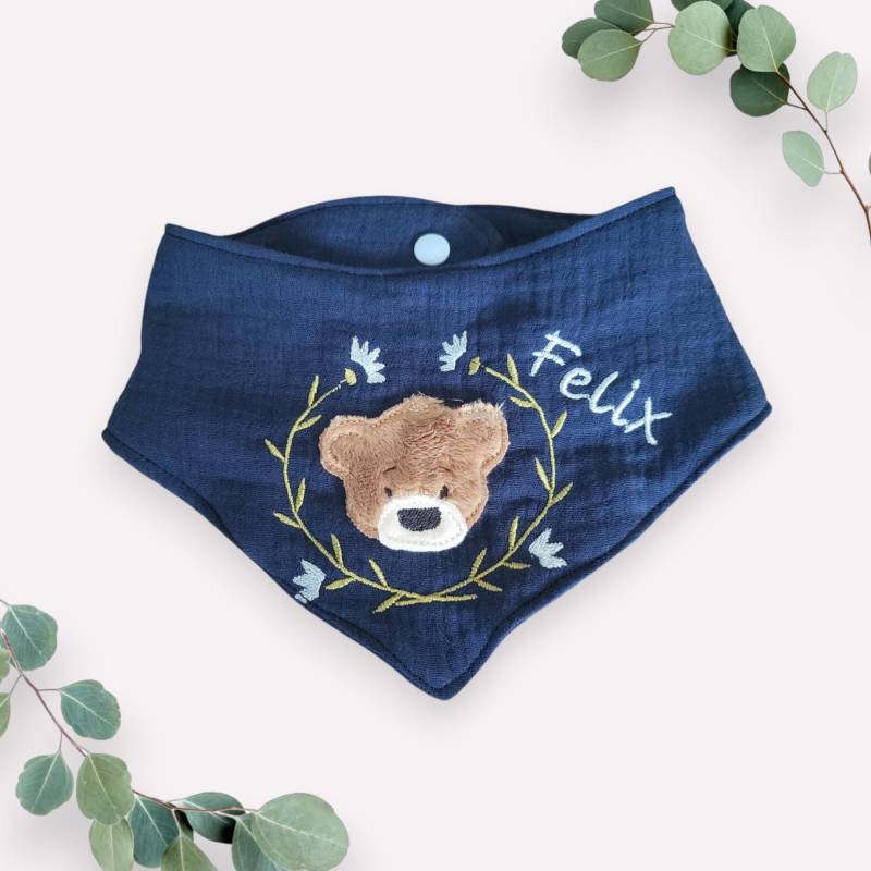 Individualisiertes Baby/Kinder Halstuch #halstuch #kind #baby #geschenk #sabberlatz von Etsy - EinfachGlentzend