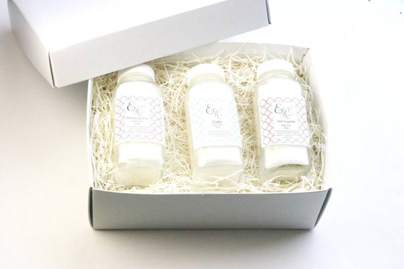 Badesalz Geschenkset Spa Geschenkbox Für Sie von Etsy - ElegantRoseBoutique