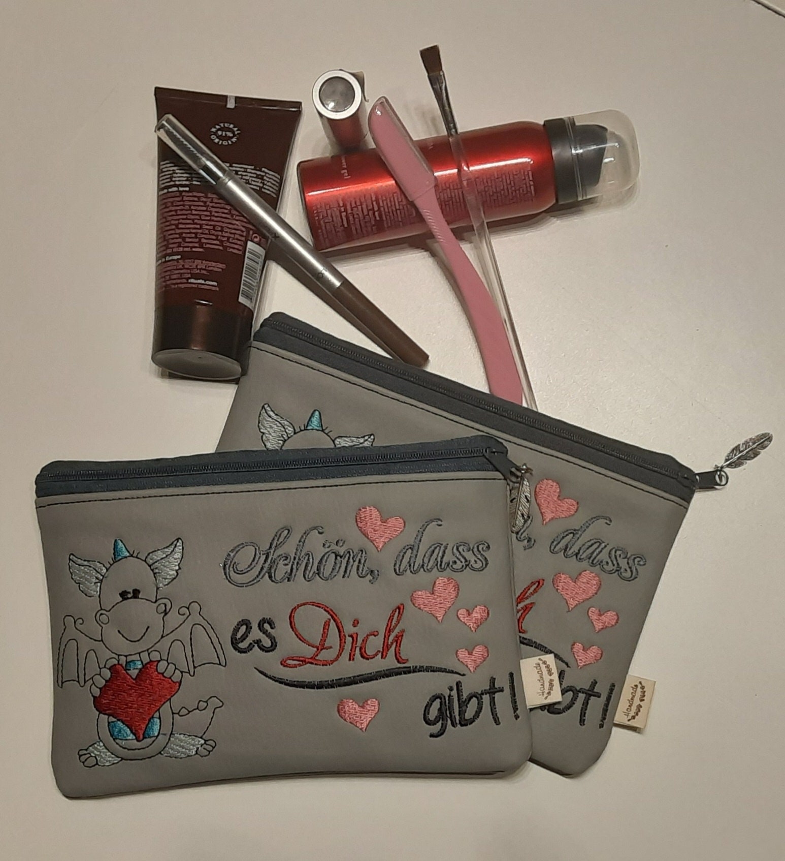 Medikamente, Insulinpenkosmetiktasche, Muttertag, Valentinstag, Handmade, 14x20 cm von Etsy - ElfenstaubLaden