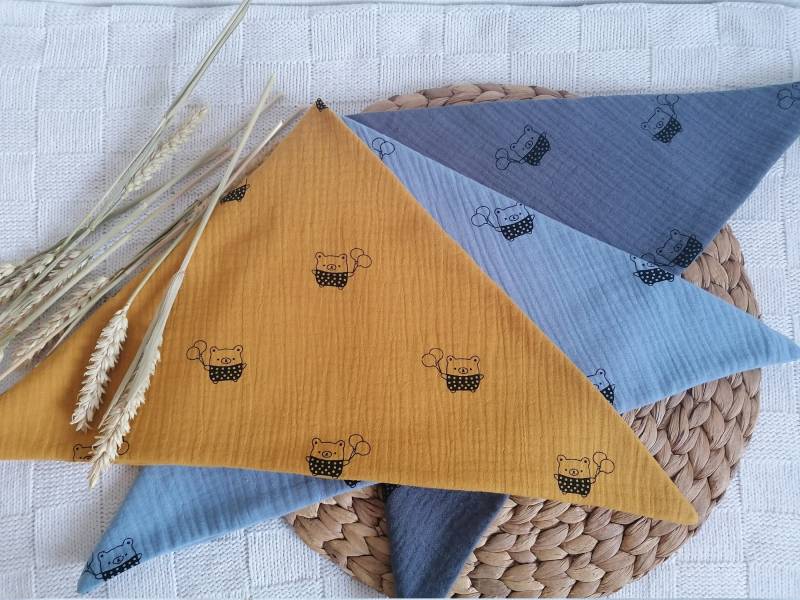 Musselintuch Musselinhalstuch Sabbertuch Halstuch Lätzchen Rüschentuch Rüschenhalstuch Dreiecktuch Tuch Baby Blau Grau Senf Senfgelb Bär Musselintuch Musselinhalstuch Sabbertuch Halstuch Lätzchen Rüschentuch Rüschenhalstuch Dreiecktuch Tuch Baby Blau Grau Senf Senfgelb Bär von Etsy - Elissy88