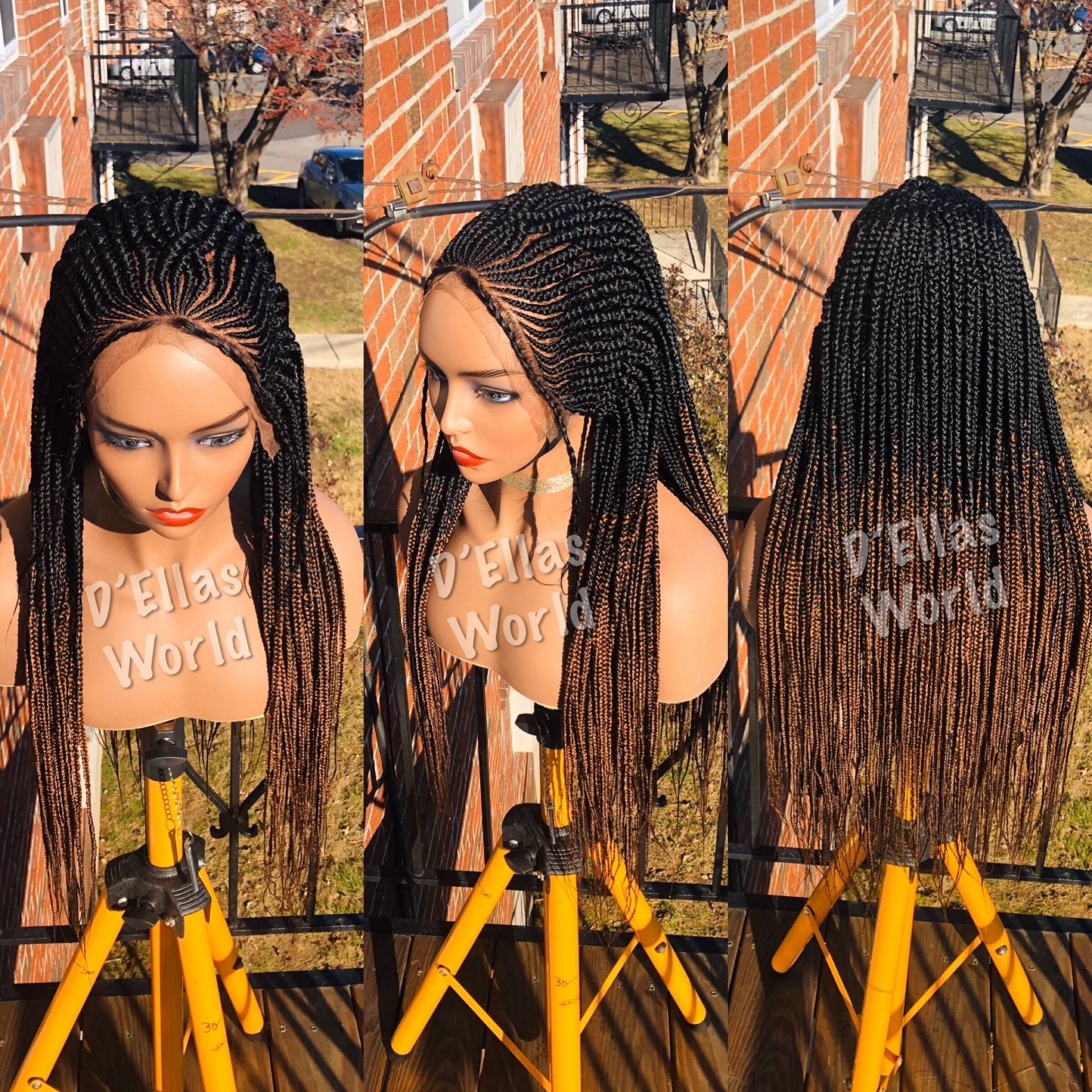 Diana Vollfront Perücke | 2Ton Diana Vollfront Perücke | 2Ton von Etsy - Ellasbraidedwigs