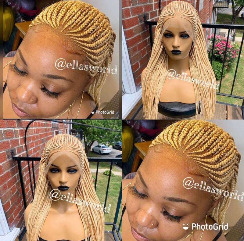 Perücke Becca Volle Frontalperücke von Etsy - Ellasbraidedwigs