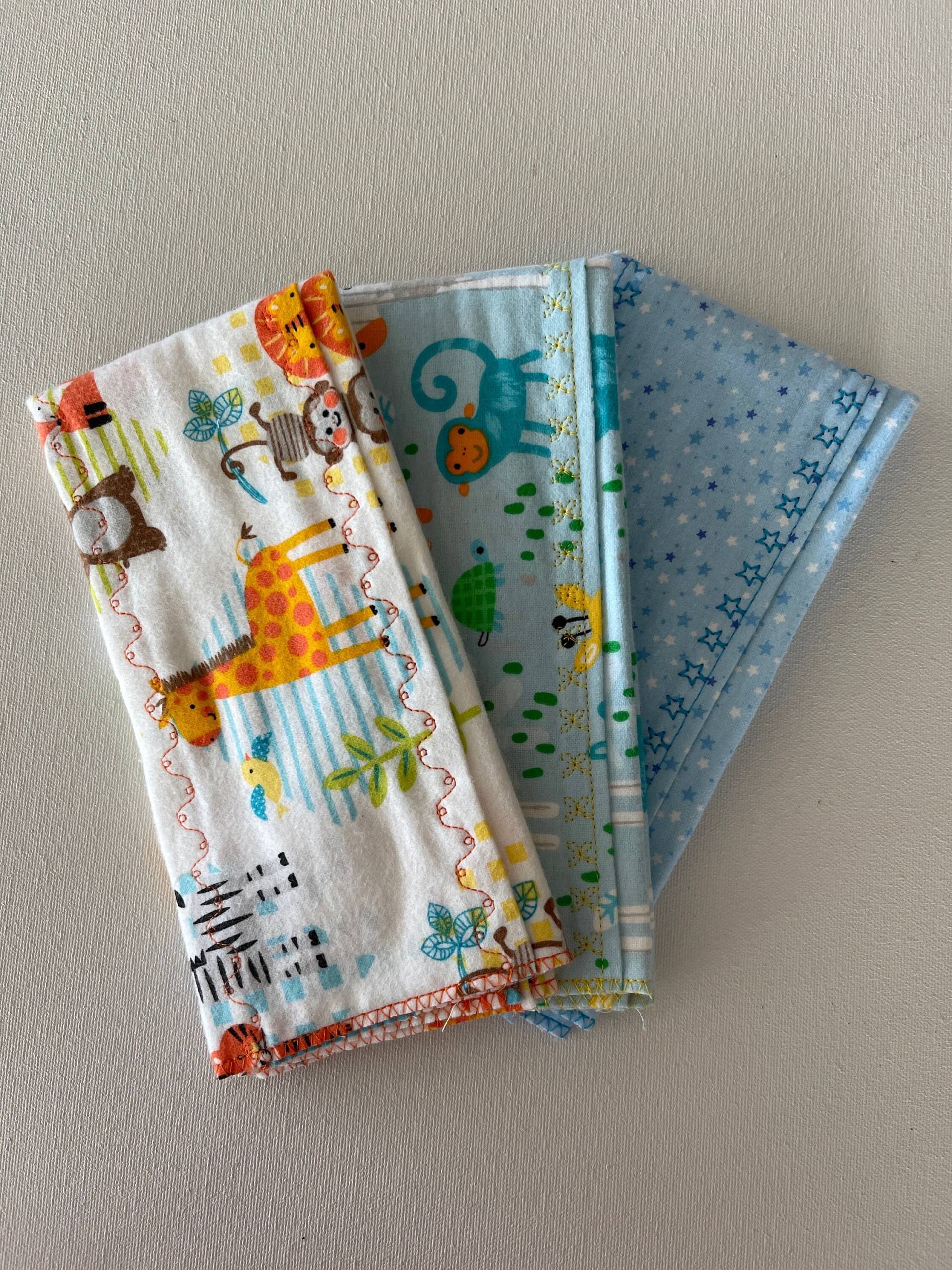 Safari Tiere Spucktücher-Set Safari Tiere Spucktücher-Set von Etsy - ElliesCraftRoom