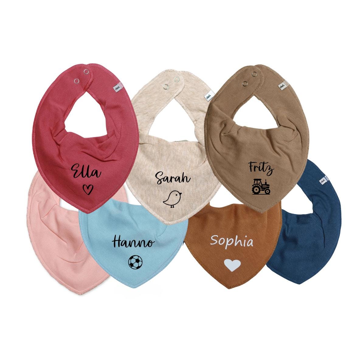 Halstuch Baby Mit Name Und Motiv - Dreiecktuch Namen Sabberlätzchen Sabbertuch Geschenk Zur Geburt Personalisiertes von Etsy - Ellisgeschenke