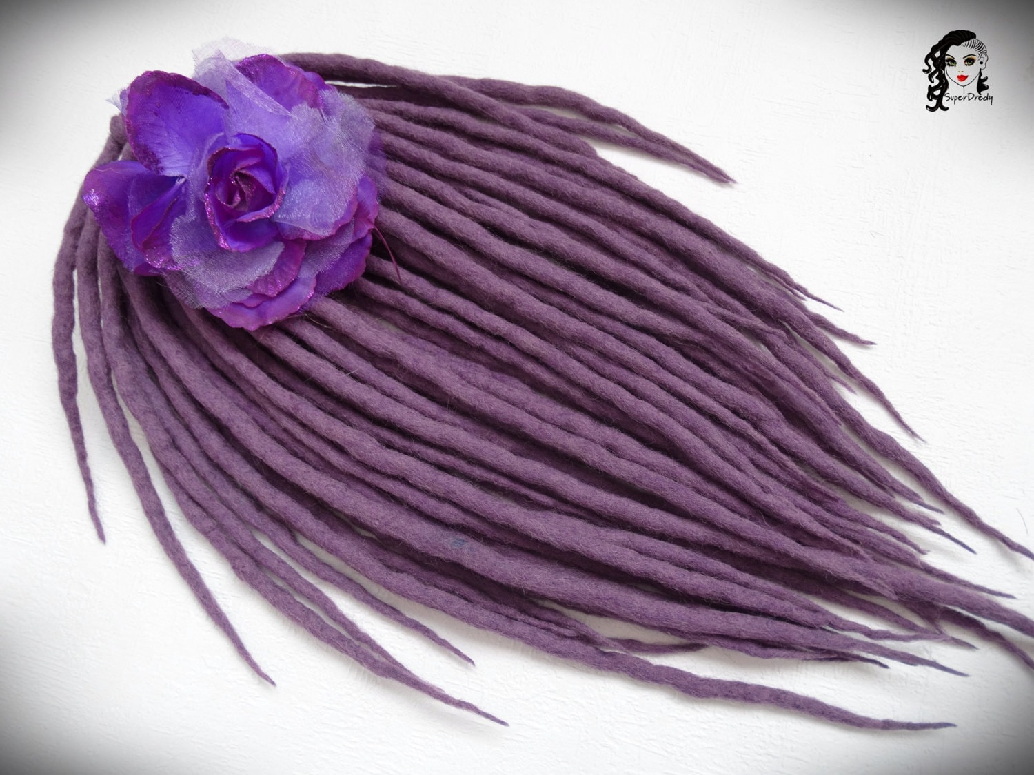 Dreadlocks Aus Wolle, Dreads Heather, Full Set Double Ended Haarverlängerungen Dread, Kurz Medium Lang, De von Etsy - ElloshopDreads