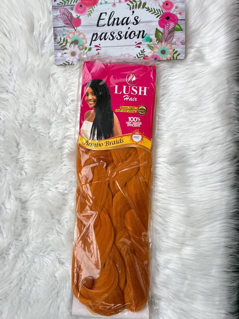 Lush Hair Braiding Haarverlängerung Jumbo Braids 100" 330G von Etsy - Elnaspassion