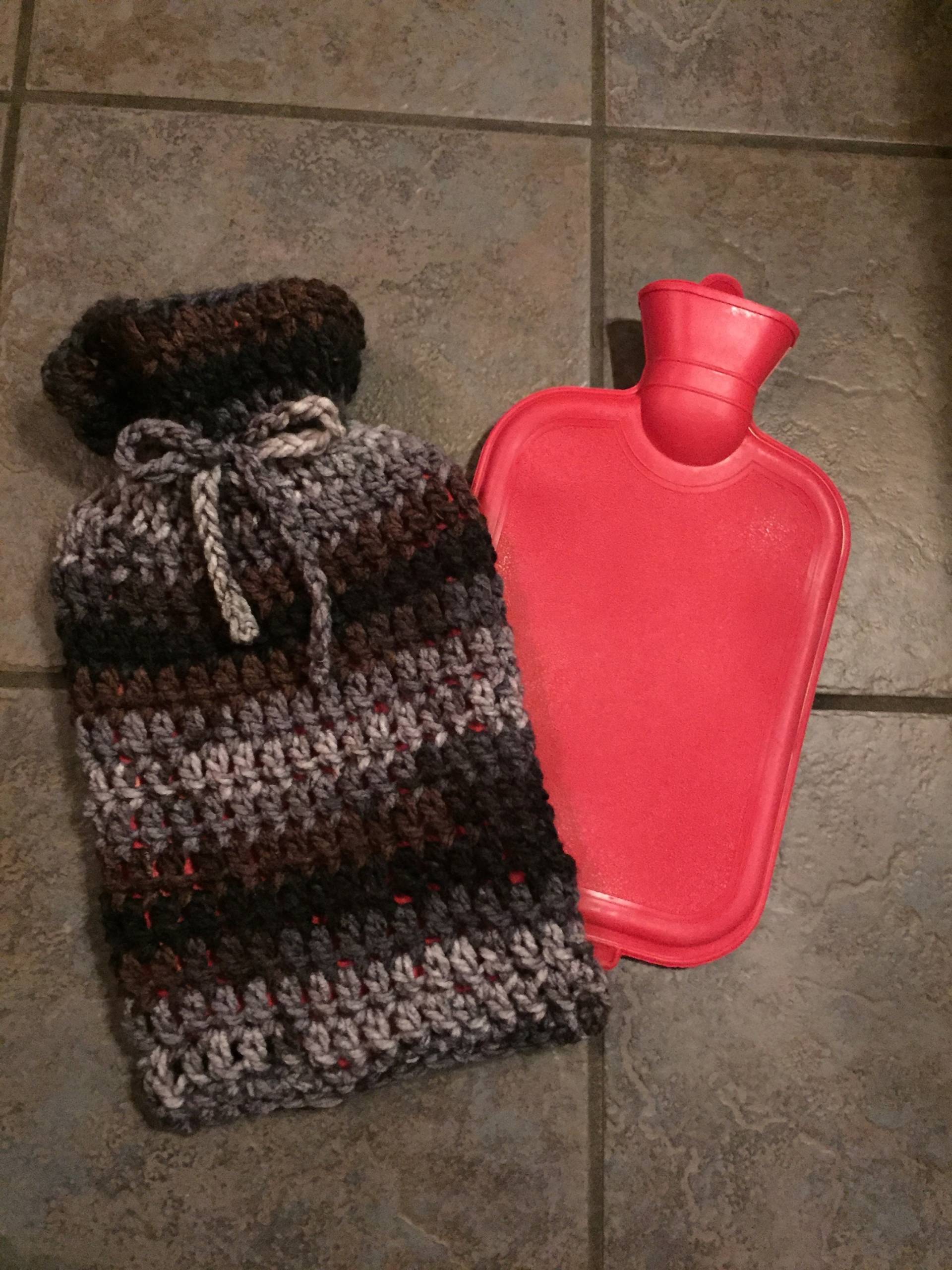 Wärmflaschenhalter, Gehäkelt Wärmflaschenhalter, Gehäkelt von Etsy - ElokintCreations