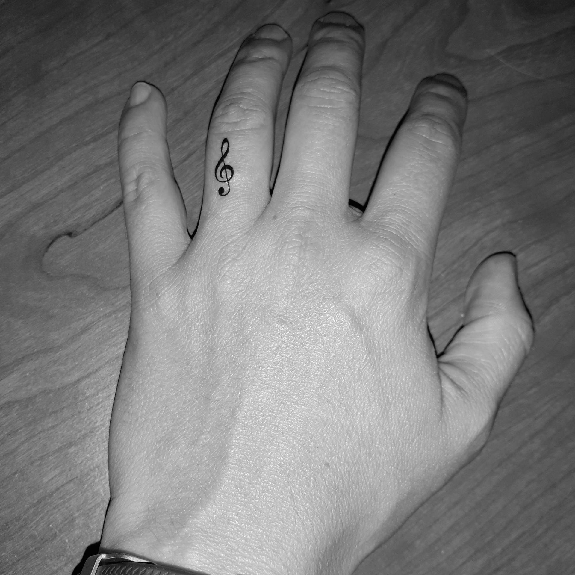 14 Temporäre Tattoos Der Violinschlüssel/Musiknote Fingertattoos Tattoo Fake Schwarz von Etsy - ElyZeSHOP