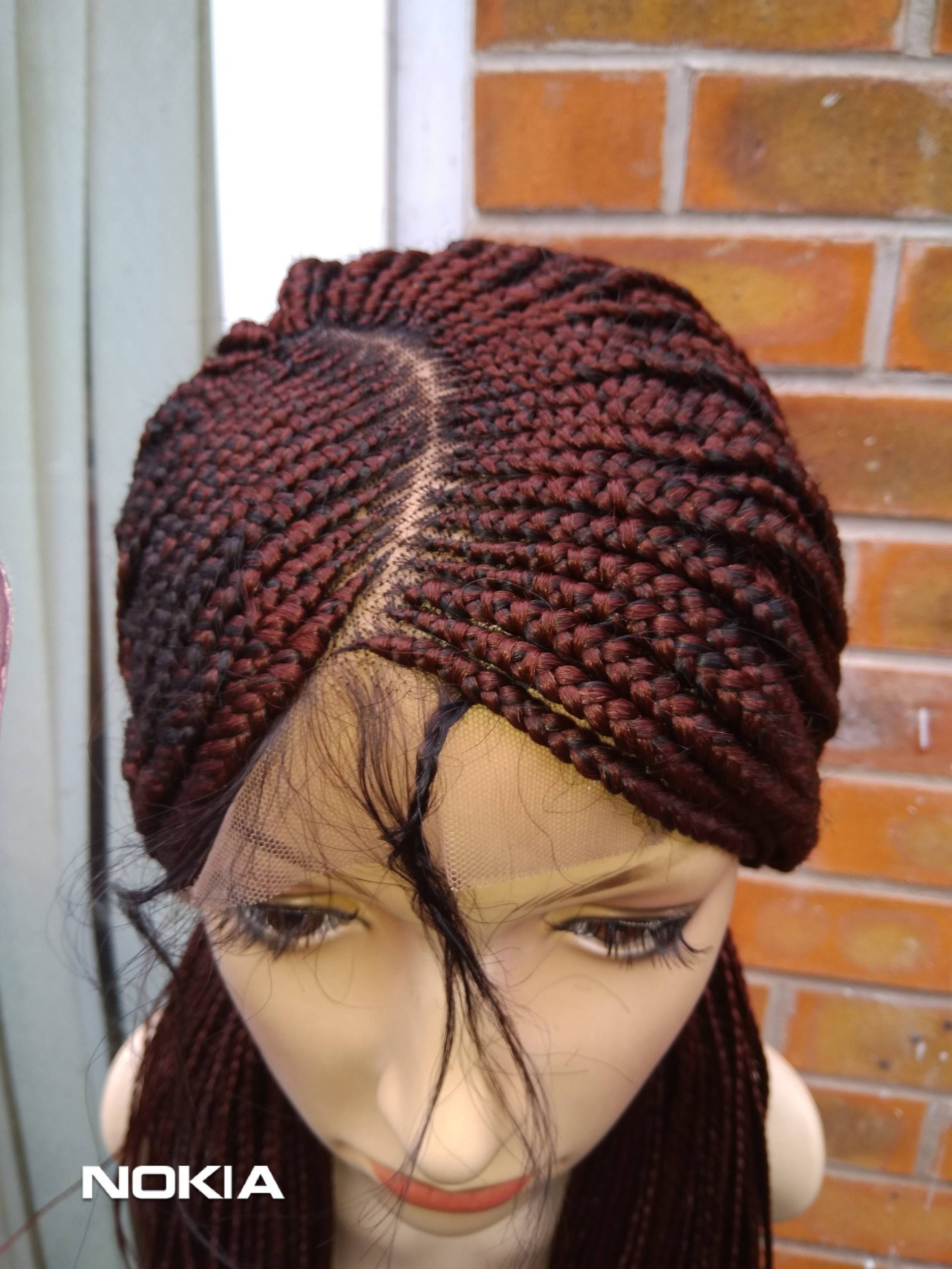 Crow Geflochtene Perücke | Lang von Etsy - Emmaksbeauty