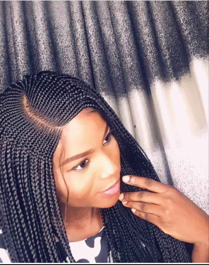 Sofort Versandfertig Handgefertigte C_ Part Ghana Perücke Aus Geflochtener Spitze von Etsy - Emmaksbeauty