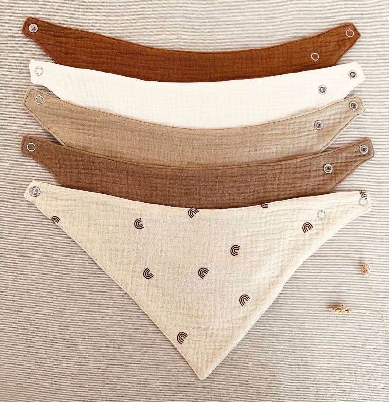 Dreieckstücher, Bib, Musselintuch Baby, Halstuch Dreieckstuch Baby Halstuch, Personalisiert, Babygeschenke von Etsy - EmmaundAntonShop