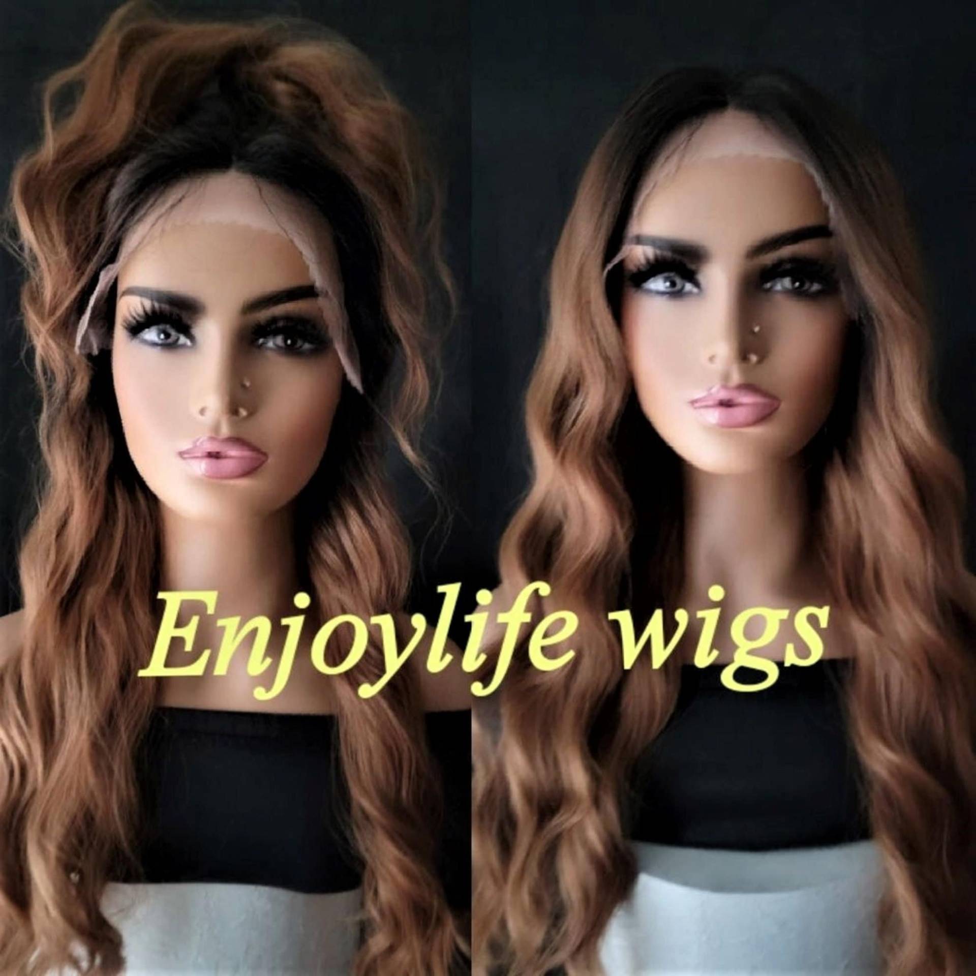 Kupfer Braun Schwarz Transparent H.d Spitze Front Lose Welle Perücke Natürlich Aussehend Und Perfekt Für Alle Hauttöne von Etsy - Enjoylifewigs