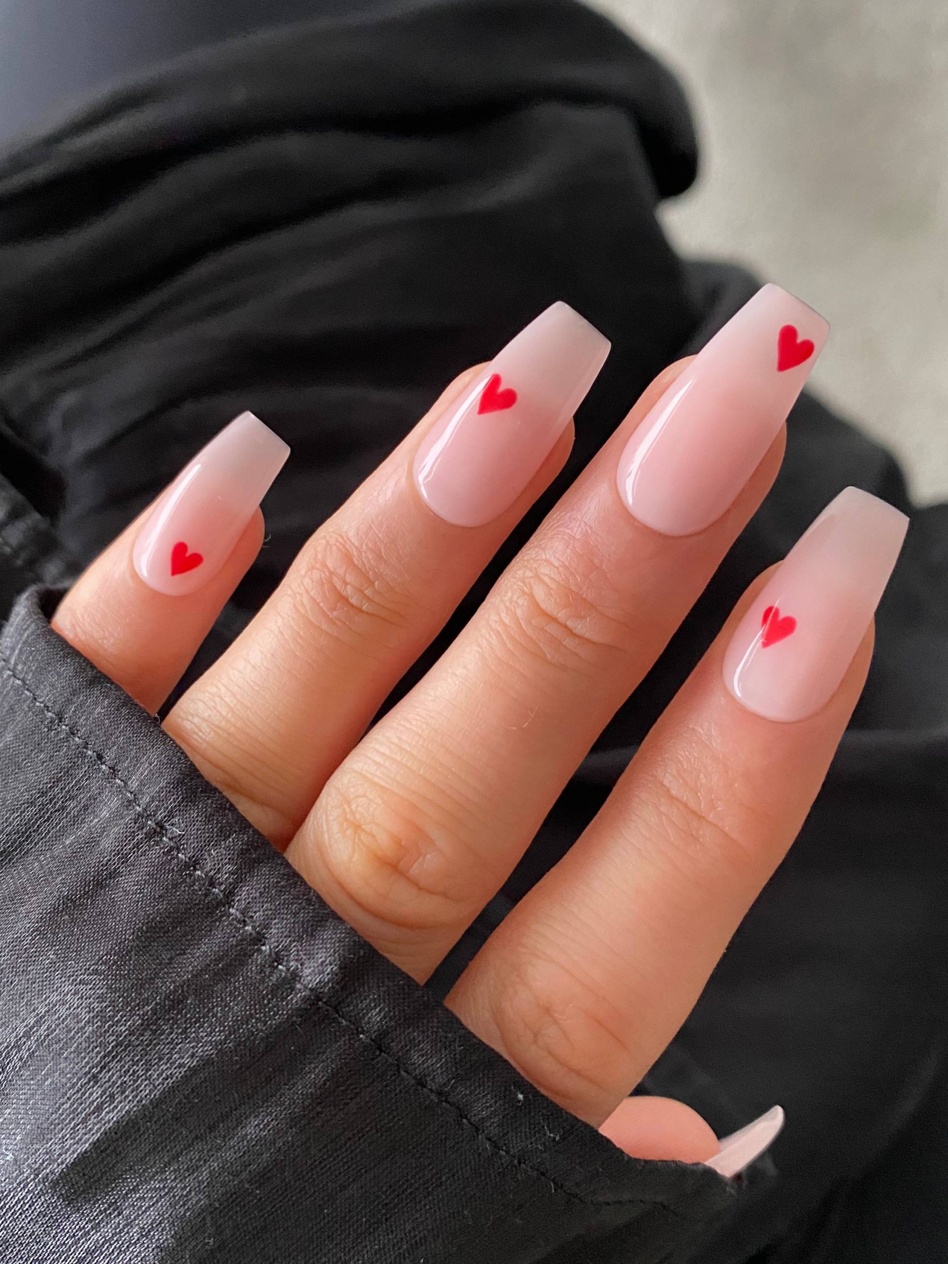 Rote Herzen Custom Press On Nails | Schiere Luxus Falsche Nägel Valentines Stick Rote Herzen Custom Press On Nails | Schiere Luxus Falsche Nägel Valentines Stick von Etsy - Enroutenails