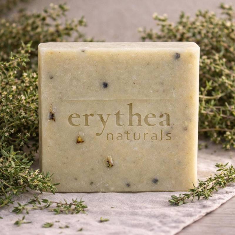 Mediterranean Thyme Soap With Olive Oil - Herbal Bath 100 Gr Mediterranean Thyme Soap With Olive Oil - Herbal Bath 100 Gr von Etsy - ErytheaNaturals