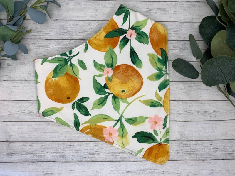 Großes Mädchen Wasserdicht Bandana Stil Lätzchen Erwachsene Würde Schal Sommer Teen Reversible Spezielle Bedürfnisse Orange Baum Orangen Blüte Weich von Etsy - EspeciallyUniqueInc
