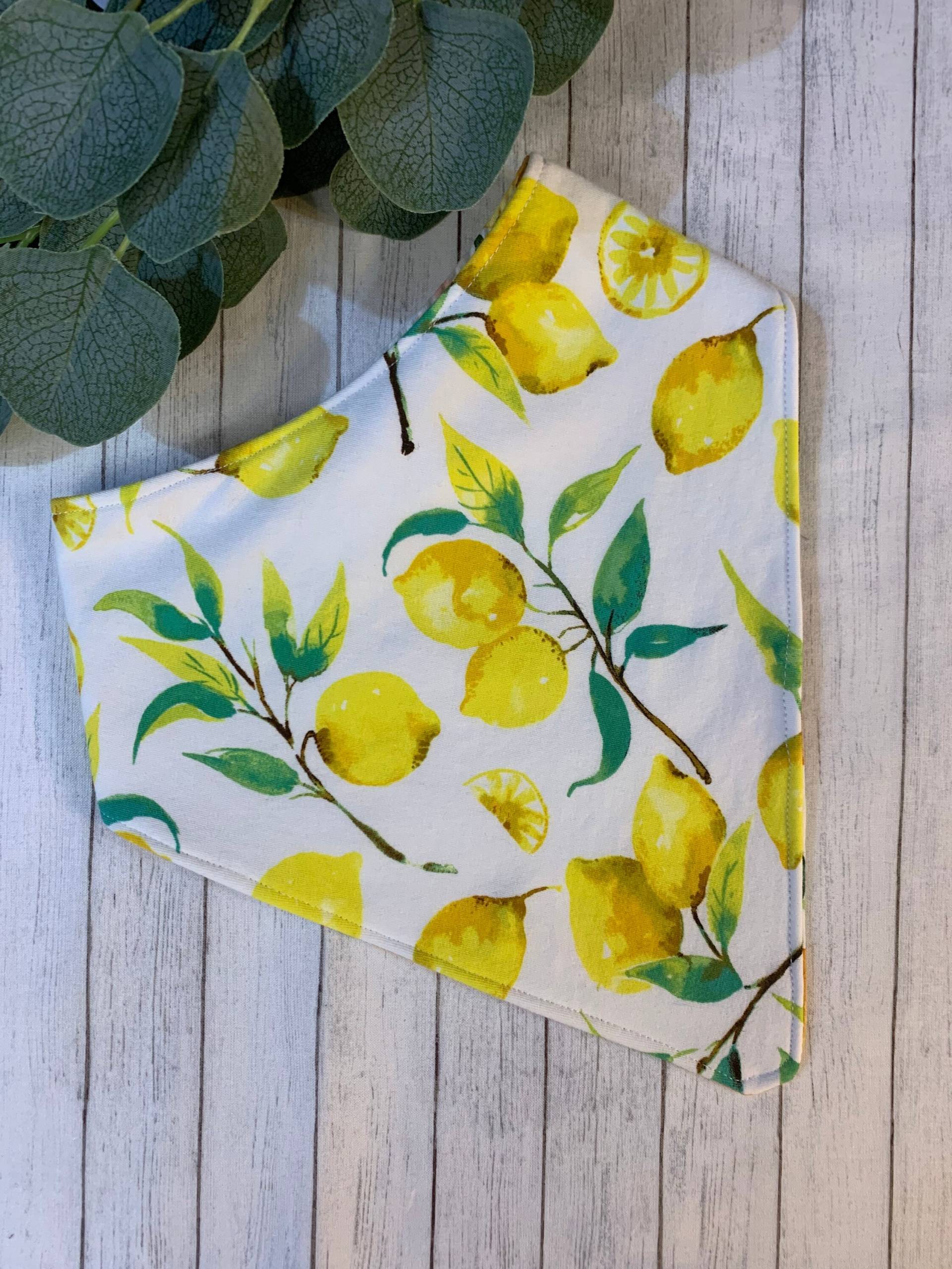 Großes Mädchen Wasserdicht Bandana Stil Lätzchen Erwachsene Würde Schal Sommer Teen Reversible Spezielle Bedürfnisse Zitronen Lemon Tree von Etsy - EspeciallyUniqueInc