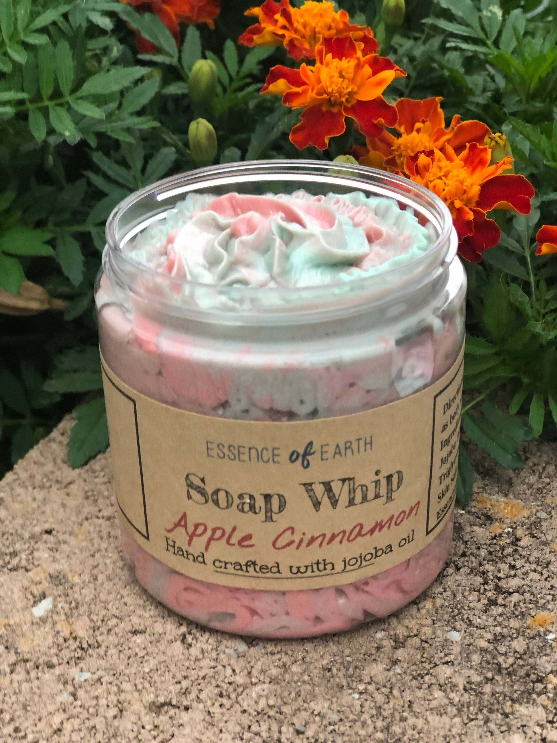 Apfel Zimt Seife Peitsche | Rasierschaum Körperwäsche von Etsy - EssenceofEarth