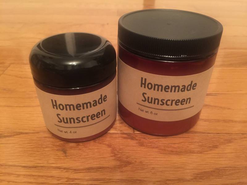 Selbstgemachte Sonnencreme Mit Aloe Vera von Etsy - EssenceofEarth