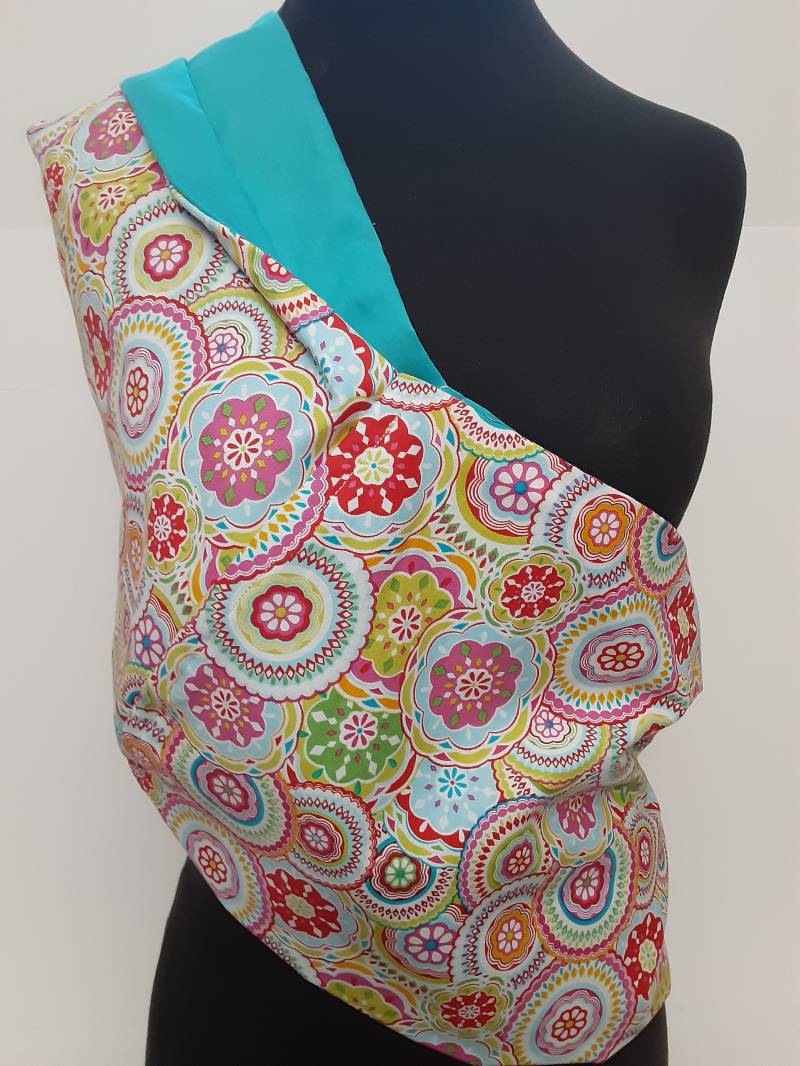 Babytragetuch Bodilla Türkis Innenfutter von Etsy - Essiedesigns