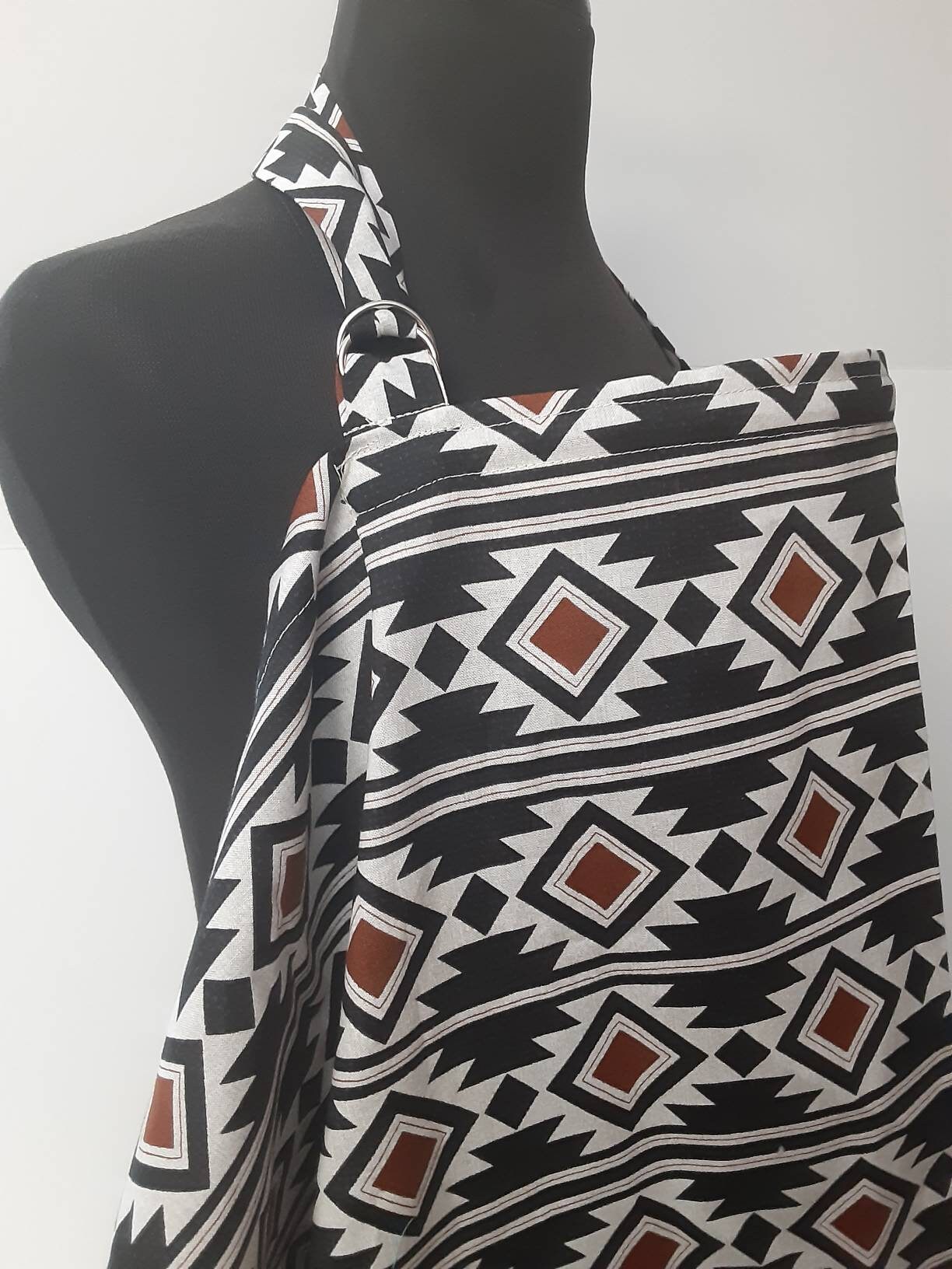 Still-Abdeckung, Boho Schwarz Stillen Cover Up, Nursing Up von Etsy - Essiedesigns