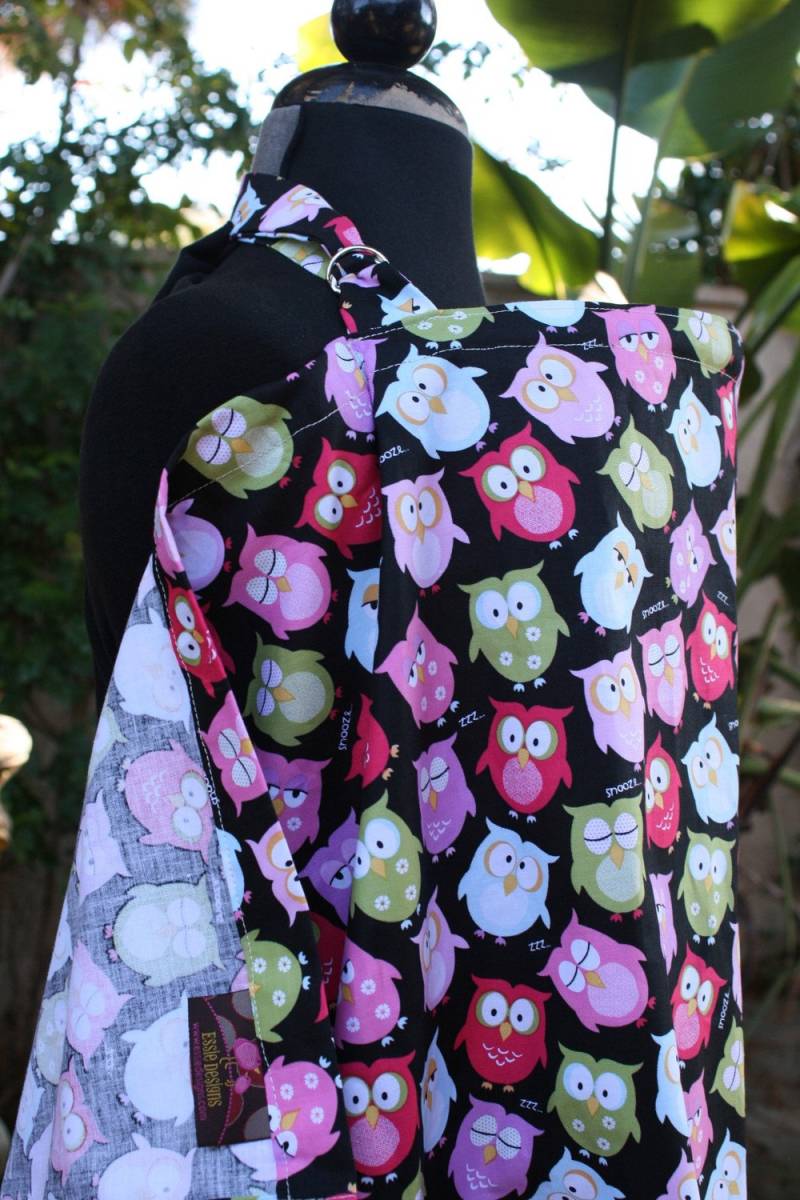 Still-Abdeckung, Stillen Füttern Cover Up, Eulen von Etsy - Essiedesigns